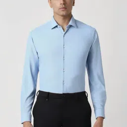 Van Heusen Blue Slim Fit Shirt-picture-14