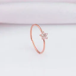 GIVA 925 Silver Rose Gold Star Constellation Ring for Women & Girls-image-101