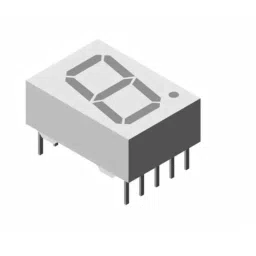 Vishay Red LED 640 nm Dominant Wavelength, TDSR1350-10