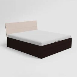 Godrej Interio Flutes Wee Cream Engineered Wood Queen Size Bed with Hydraulic Storage-image-57