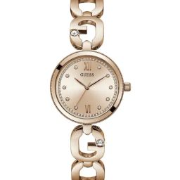 GUESS Empower Women Rose Gold Round Dial Analog Watch - GW0759L3-image-37