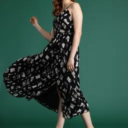 DressBerry Print Fit & Flare Midi Dress-picture-40