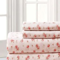 Modern Threads Blush Microfibre Queen Bedsheet Set-57