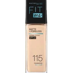 Maybelline New York Fit Me Matte + Poreless Liquid Foundation, 115 Ivory| With SPF - 30 ml-image-68