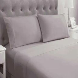 Modern Threads Dusty Mauve Microfibre Queen Bedsheet Set-23