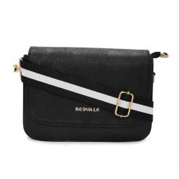 REDVALE PU Black Women Sling Bag-image-20