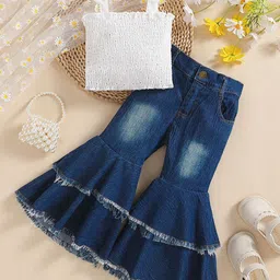 YK Girls Slim Fit Mid-Rise Jeans-picture-47