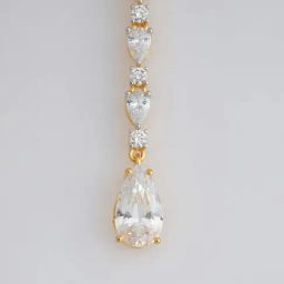 Kushal's Fashion Jewellery White Rodium-Gold Polished Zircon Tikka For women-picture-30