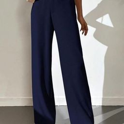 BROADSTAR Women High-Rise Easy Wash Trousers-image-72
