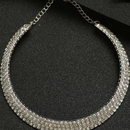 Shayna Silver-Plated Alloy Necklace-image-32