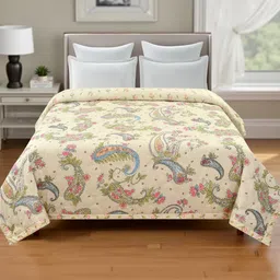 IVAZA Brown AC Room Double Bed Microfibre Comforter-image-97