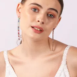 KPOP Contemporary Drop Earrings-image-47