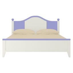 Adona Victoria Kids Teak Wood Queen Bed - Purple-image-83