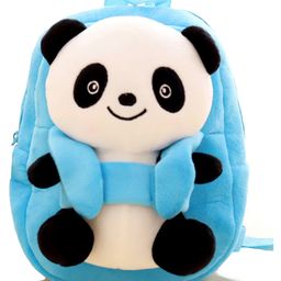 Frantic Premium Quality Soft design Sky Big Panda Bag for Kids height - 14 inches-3