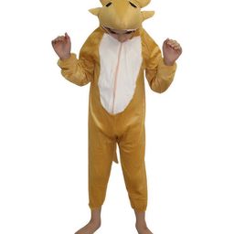 Kaku Fancy Dresses Deer Animal Theme Costume Set -  Brown-image-74
