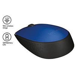 Logitech M171 Wireless Mouse- Blue image 3