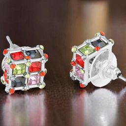 Mahi Geometric Studs Earrings-67