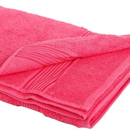 kopa BIANCA Set Of 4 Pink Solid 380 GSM Super-Soft Bath Towels image 5