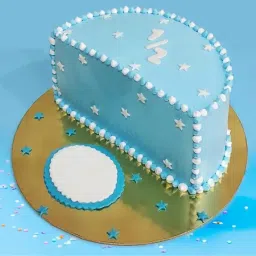 Half Year Birthday Cake For Boy (1 kg)-image-96