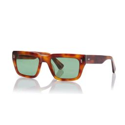 Shisen Fox Green Rectangular Unisex Sunglasses-19