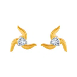 P.C. Chandra Jewellers 18 kt Gold & Diamond Earrings-picture-18