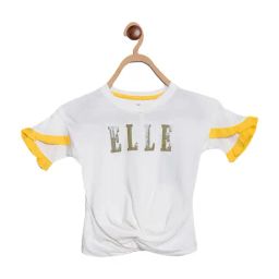 Elle Kids Off White Regular Fit Top-image-59