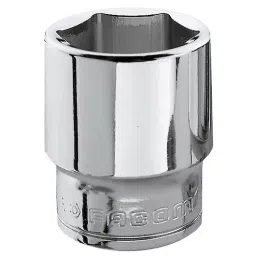 FACOM 3/8 inch Short Socket 6 Point 24 mm, J.24H-14