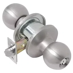 Europa Round Lock 5 Pin Security 3 Keys Stainless Steel, R150SS-12
