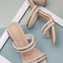 Carlton London Women's Beige Casual Sandals-picture-8