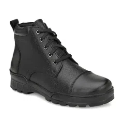 Delize Men's Black Derby Boots-image-95