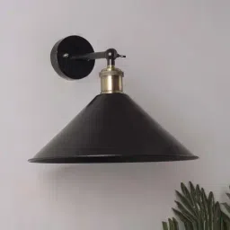 Homesake Black Edison Barn Cone Shade Wall Lamp - Set of 1-picture-47
