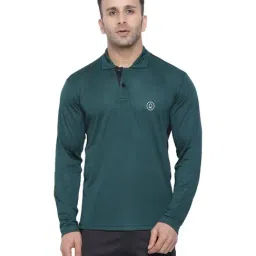 Chkokko Green Regular Fit Polo T-Shirt-picture-30