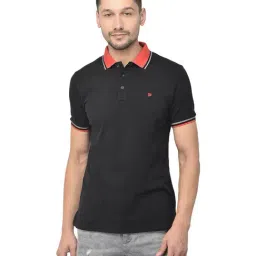 Woods Black Cotton Polo T-Shirt-picture-41