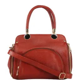 Genwayne Tan Solid Large Handbag-44