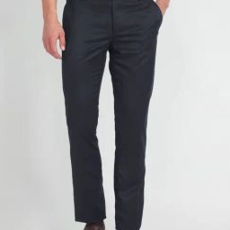 Arrow Newyork Blue Regular Fit Trousers-image-97
