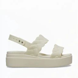 Crocs Women's Brooklyn Nude Back Strap Wedges-picture-46