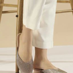 Inc.5 Women's Rose Gold Mule Shoes-image-23