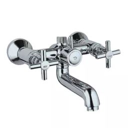 Jaquar Solo Two In One Wall Mixer Bathroom Faucet - SOL-CHR-6217-image-6