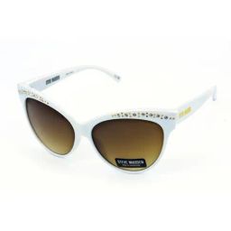 STEVE MADDEN Yellow Cat Eye UV Protection Sunglasses for Women-image-30
