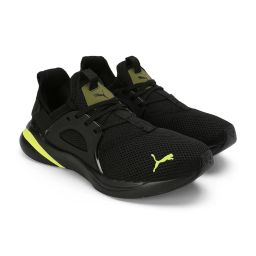 Puma Men's Softride Rift Swift Kick Black Running Shoes image 5