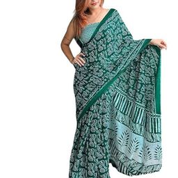 HMP Fashion Floral Ikat Saree-picture-33