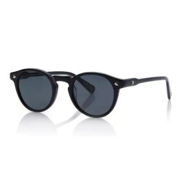 Shisen Fox Black Rectangular Unisex Sunglasses-picture-8