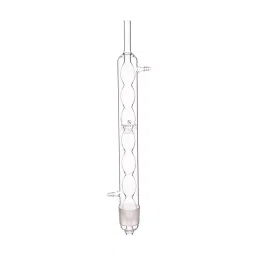 Supertek 100 ml Spare Allihn Condenser Clear Borosilicate Glass 3.3 for Soxhlet Extraction Apparatus, 16.301.0005-SOX-3