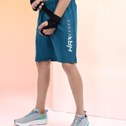 HRX by Hrithik Roshan Men Typography Printed Training or Gym Sports Shorts-image-88
