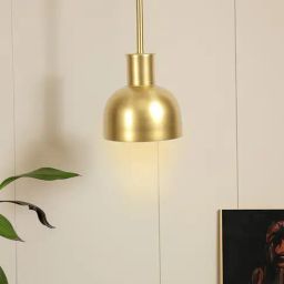 Home4U Orbi Gold Brass Hanging Lamp Small-image-73