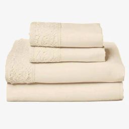 Modern Threads Linen Microfibre King Bedsheet Set-6