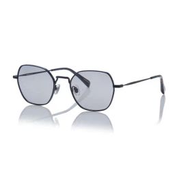 Shisen Fox Blue Oval Unisex Sunglasses-image-86