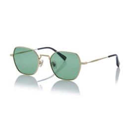 Shisen Fox Green Oval Unisex Sunglasses-picture-39