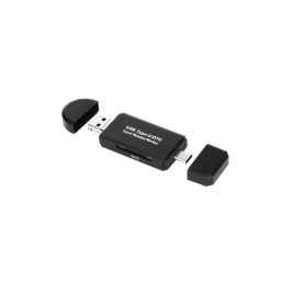 3-in-1 USB Type-C Card Reader Portable Type-C OTG Card Reader Micro SD Card Reader With SD and Micro SD Easily Connect to Your Smartphone and Tablet - RS65563-in-1 USB Type-C Card Reader Portable Type-C OTG Card Reader Micro SD Card Reader With SD and Micro SD Easily Connect to Your Smartphone and Tablet - RS6556 image 2