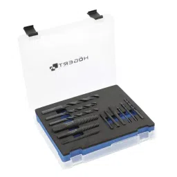 Hogert Technik M3-M24 Range Screw Extractors With Drills, HT8G400 (Pack of 12 Pcs)-17